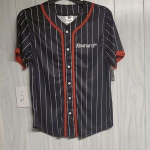 Black and Red Striped Men's Shirt